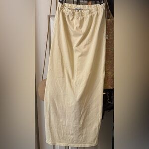Zara elastic waist maxi skirt